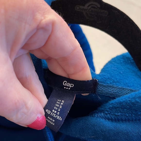 Blue Gap Sweatshirt  Hoodie Ladies Small - Picture 3 of 3